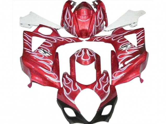 Compra Carenados Moto Suzuki GSXR 1000 2007-2008 - Rojo Blanco Llama