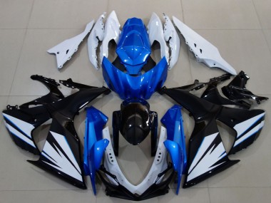 Compra Carenado Moto Suzuki GSXR 1000 2009-2016 - Blanco Azul Negro