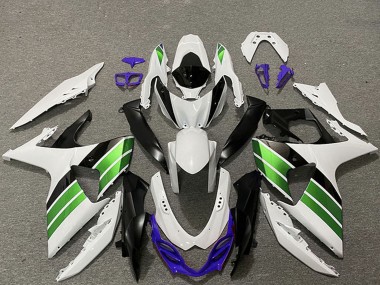Compra Carenados Moto Suzuki GSXR 1000 2009-2016 - Blanco Azul Verde Negro