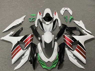 Compra Carenados Moto Suzuki GSXR 1000 2009-2016 - Blanco Rojo Verde Negro