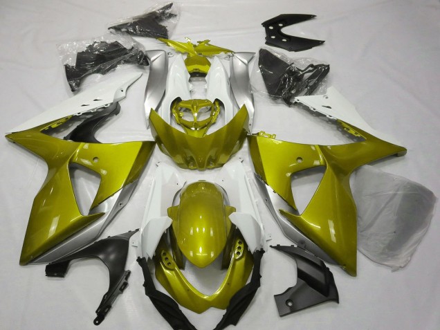 Compra Carenados Moto Suzuki GSXR 1000 2009-2016 - Blanco Amarillo