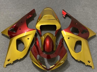 Compra Carenados Moto Suzuki GSXR 1000 2000-2002 - Oro Rojo