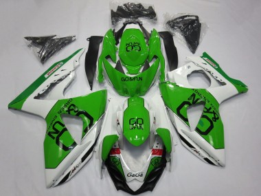 Compra Carenados Moto Suzuki GSXR 1000 2009-2016 - Blanco Verde Go Fun