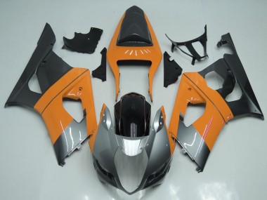 Compra Carenados Moto Suzuki GSXR 1000 2003-2004 - Naranja Claro Plata Negro