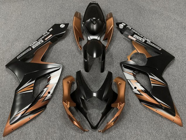 Compra Carenados Moto Suzuki GSXR 1000 2005-2006 - Negro Mate Bronze