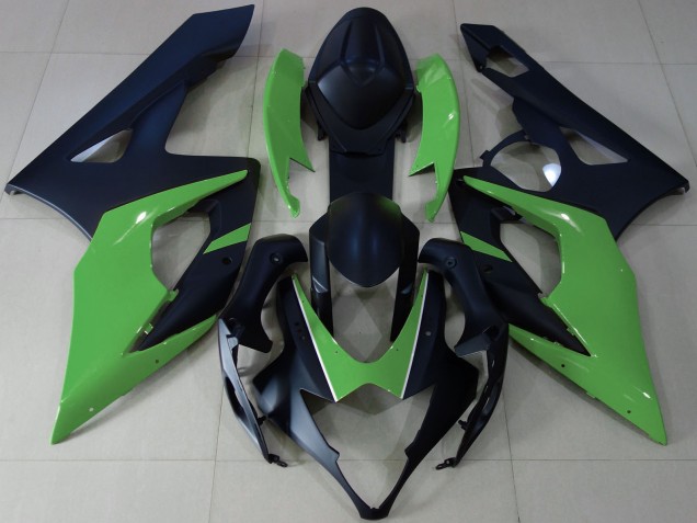 Compra Carenados Moto Suzuki GSXR 1000 2005-2006 - Negro Mate Verde