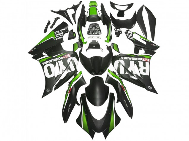 Compra Carenados Moto Suzuki GSXR 1000 2017-2024 - Negro Mate Verde