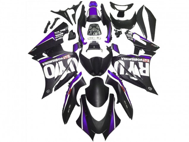Compra Carenados Moto Suzuki GSXR 1000 2017-2024 - Negro Mate Púrpura