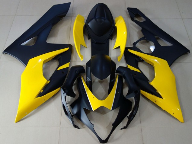 Compra Carenados Moto Suzuki GSXR 1000 2005-2006 - Negro Mate Amarillo