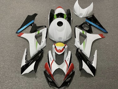 Compra Carenados Moto Suzuki GSXR 1000 2007-2008 - Blanco Rojo Amarillo Azul Negro Carrera