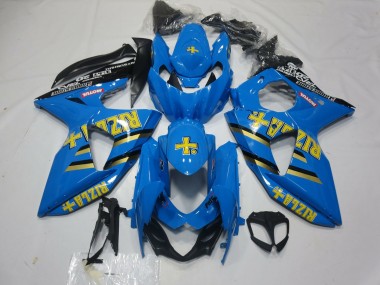 Compra Carenados Moto Suzuki GSXR 1000 2009-2016 - Azul Oro Negro Rizla
