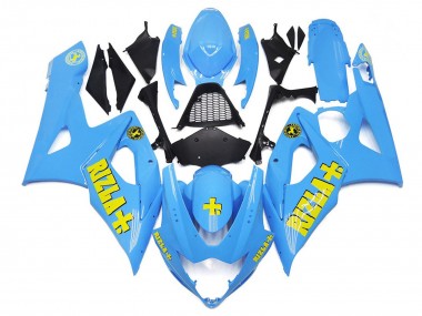 Compra Carenados Moto Suzuki GSXR 1000 2005-2006 - Azul Amarillo Rizla