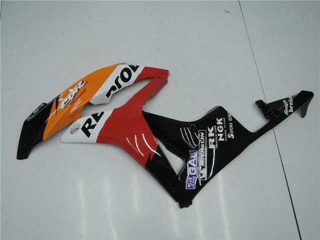 Compra Carenado Moto Honda CBR600RR 2007-2008 - Naranja Blanco Rojo Negro Brillante Repsol