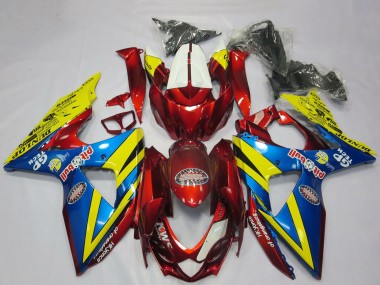Compra Carenados Moto Suzuki GSXR 1000 2009-2016 - Amarillo Rojo Azul