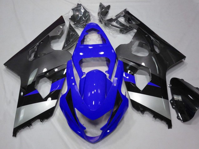 Compra Carenados Moto Suzuki GSXR 600 / GSXR 750 2004-2005 - Azul Plata Gris Negro