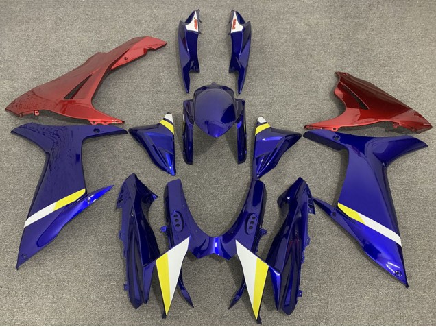 Compra Carenados Moto Suzuki GSXR 600 / GSXR 750 2011-2024 - Azul Rojo Lowers