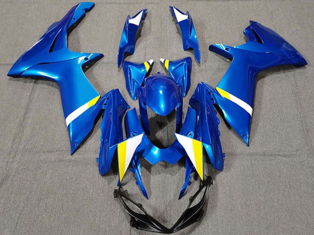 Compra Carenados Moto Suzuki GSXR 600 / GSXR 750 2011-2024 - Azul Blanco Amarillo
