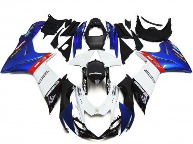 Compra Carenados Moto ABS Suzuki GSXR 600 / GSXR 750 2011-2024 - Azul Blanco Rojo