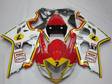 Compra Carenados Moto Suzuki GSXR 600 / GSXR 750 2004-2005 - Blanco Rojo Amarillo
