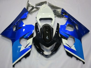 Compra Carenados Moto Suzuki GSXR 600 / GSXR 750 2004-2005 - Blanco Azul Negro