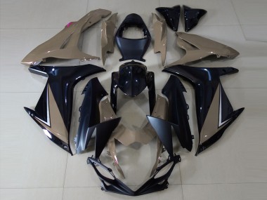 Compra Carenados Moto Suzuki GSXR 600 / GSXR 750 2011-2024 - Gris Negro Brillante Negro Mate