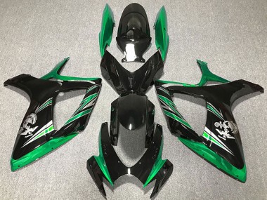 Compra Carenados Moto Suzuki GSXR 600 / GSXR 750 2006-2007 - Verde Negro Brillante