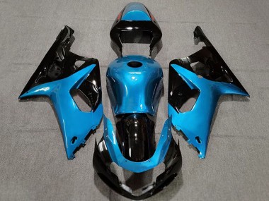 Compra Carenados Moto Suzuki GSXR 600 / GSXR 750 2001-2003 - Azul Claro Negro Brillante