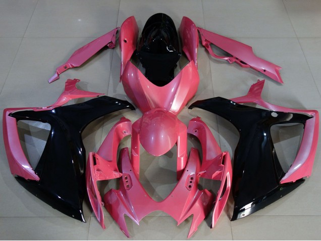 Compra Carenados Moto Suzuki GSXR 600 / GSXR 750 2006-2007 - Rosa Negro Brillante