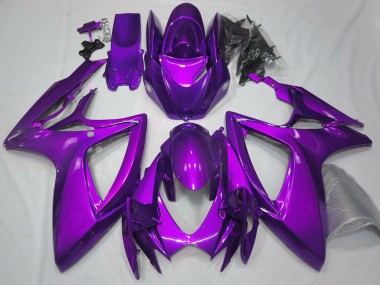 Compra Carenados Moto Suzuki GSXR 600 / GSXR 750 2006-2007 - Plain Púrpura Brillante