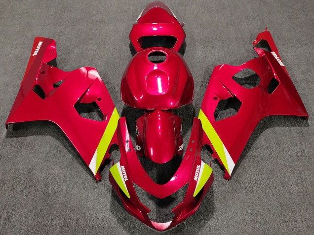 Compra Carenados Moto Suzuki GSXR 600 / GSXR 750 2004-2005 - Rojo Amarillo Blanco