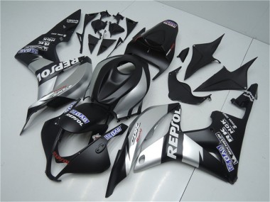 Compra Carenados Moto Honda CBR600RR 2007-2008 - Negro Mate Plata Gris Repsol