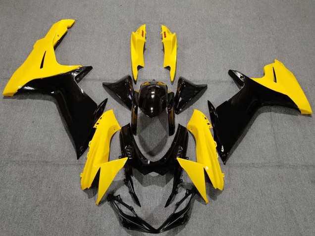 Compra Carenados Moto Suzuki GSXR 600 / GSXR 750 2011-2024 - Amarillo Negro Brillante