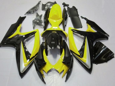 Compra Carenados Moto Suzuki GSXR 600 / GSXR 750 2006-2007 - Amarillo Negro Brillante