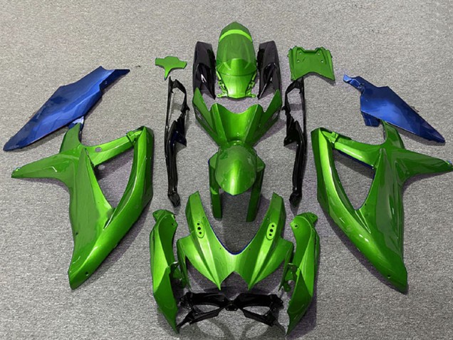 Compra Carenados Moto Suzuki GSXR 600 / GSXR 750 2008-2010 - Verde Azul
