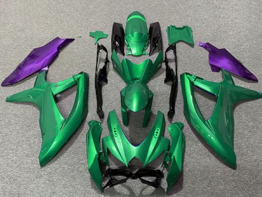 Compra Carenados Moto Suzuki GSXR 600 / GSXR 750 2008-2010 - Verde Púrpura