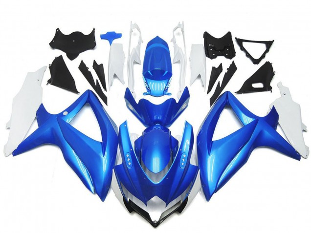 Compra Carenados Moto Suzuki GSXR 600 / GSXR 750 2008-2010 - Blanco Azul Claro