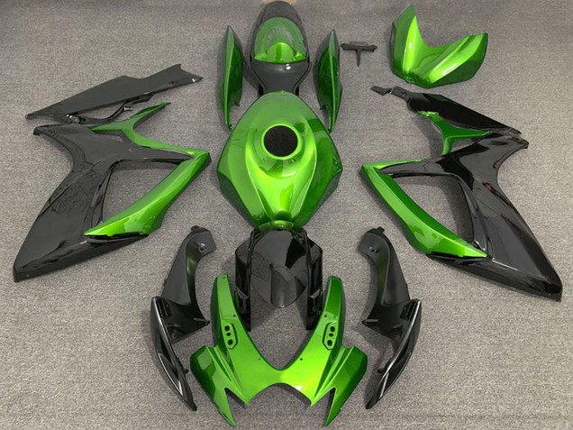 Compra Carenados Moto Suzuki GSXR 600 / GSXR 750 2006-2007 - Verde Negro