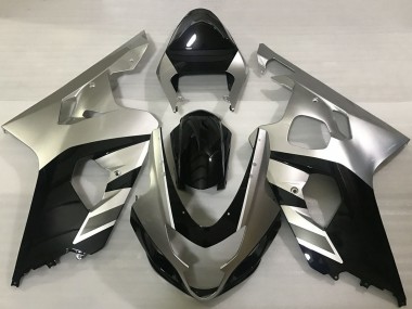 Compra Carenados Moto Suzuki GSXR 600 / GSXR 750 2004-2005 - Plata Negro