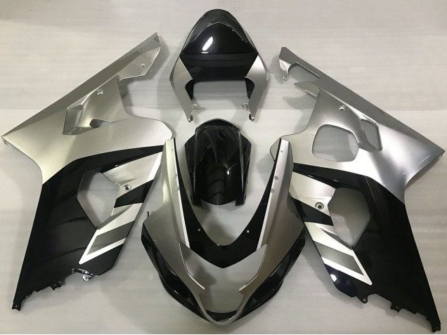 Compra Carenados Moto Suzuki GSXR 600 / GSXR 750 2004-2005 - Plata Negro