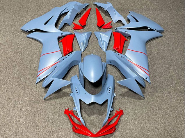 Compra Carenados Moto Suzuki GSXR 600 / GSXR 750 2011-2024 - Azul Mate Cielo Rojo