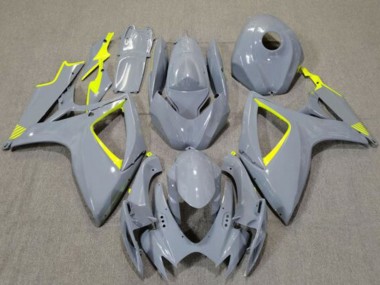 Compra Carenados Moto Suzuki GSXR 600 / GSXR 750 2006-2007 - Nardo Gris Alta Visibilidad Amarillo