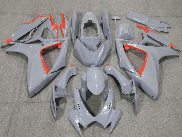 Compra Carenados Moto Suzuki GSXR 600 / GSXR 750 2006-2007 - Nardo Gris Rojo