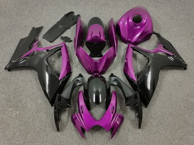 Compra Carenados Moto Suzuki GSXR 600 / GSXR 750 2006-2007 - Púrpura Negro