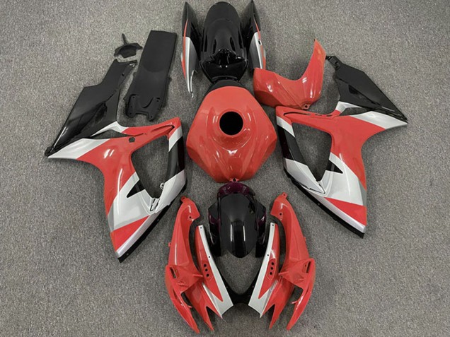 Compra Carenados Moto Suzuki GSXR 600 / GSXR 750 2006-2007 - Rojo Plata Negro