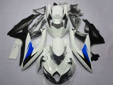 Compra Carenados Moto Suzuki GSXR 600 / GSXR 750 2008-2010 - Blanco Azul Negro Mate