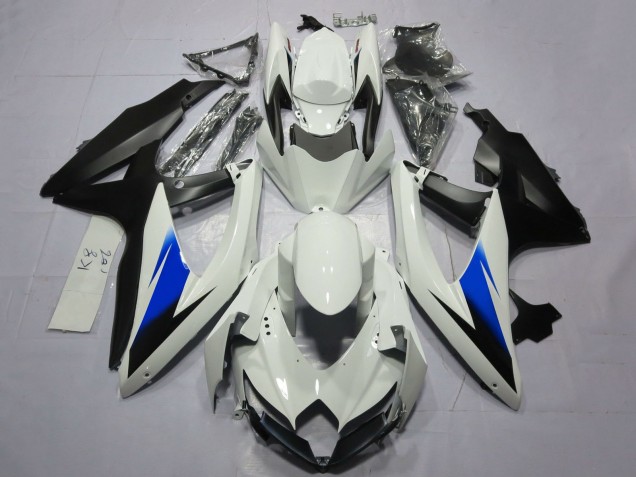 Compra Carenados Moto Suzuki GSXR 600 / GSXR 750 2008-2010 - Blanco Azul Negro Mate