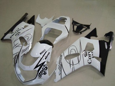 Compra Carenados Moto Suzuki GSXR 600 / GSXR 750 2001-2003 - Blanco Negro Corona Alstare