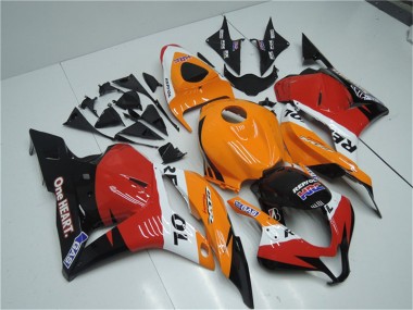 Compra Kits Completo Carenado Moto Honda CBR600RR 2009-2012 - Naranja Blanco Rojo Negro Brillante Repsol