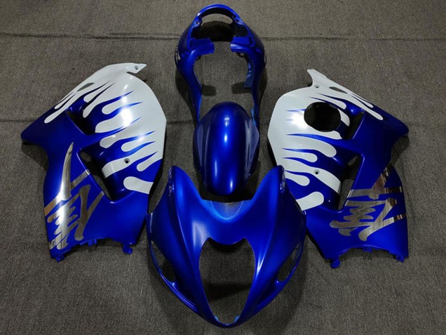 Compra Carenados Moto Suzuki GSXR 1300 1996-2007 - Blanco Azul Llama