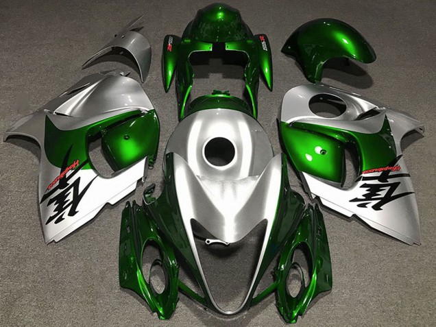 Compra Carenados Moto Suzuki GSXR 1300 2008-2020 - Verde Brillante Plata